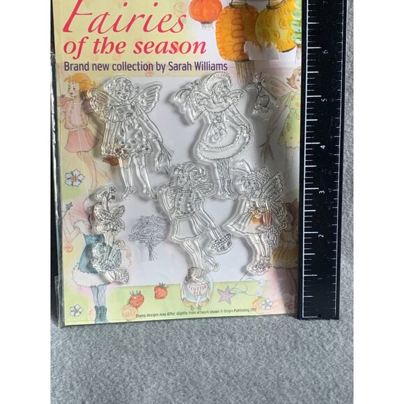 Fairies of the Season Collection By Sarah Williams Clear Stamps Crafting & Scrap - Picture 5 of 6